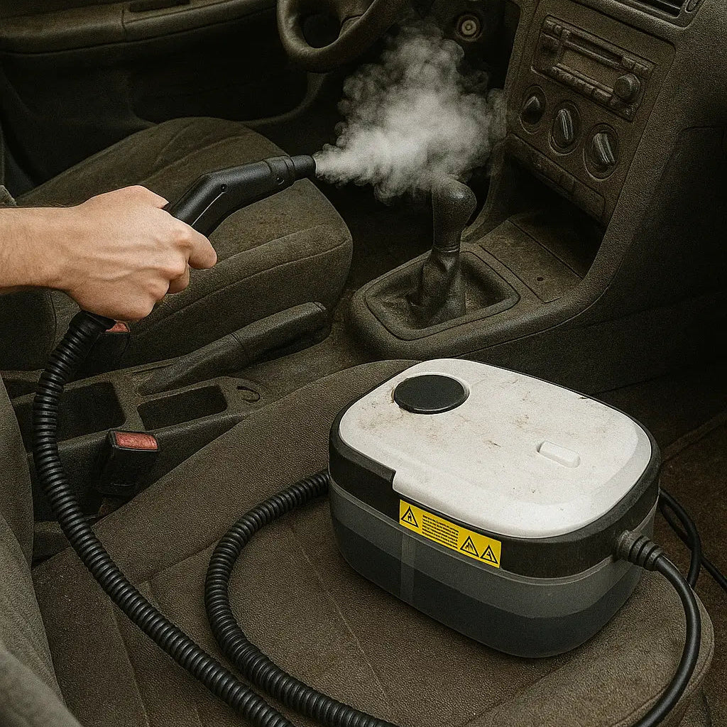 Професионална Парочистачка за Коли 2500W - Вътрешно и Външно Почистване