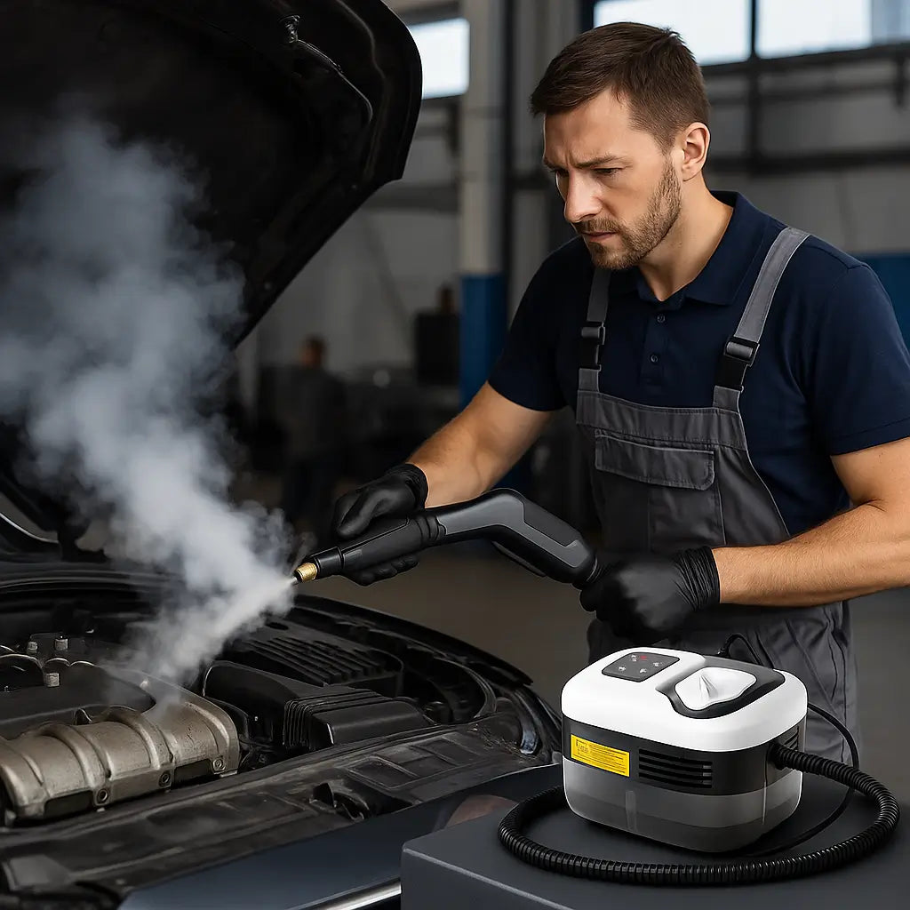 Професионална Парочистачка за Коли 2500W - Вътрешно и Външно Почистване